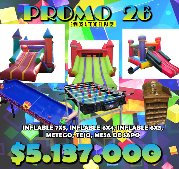 venta de inflables