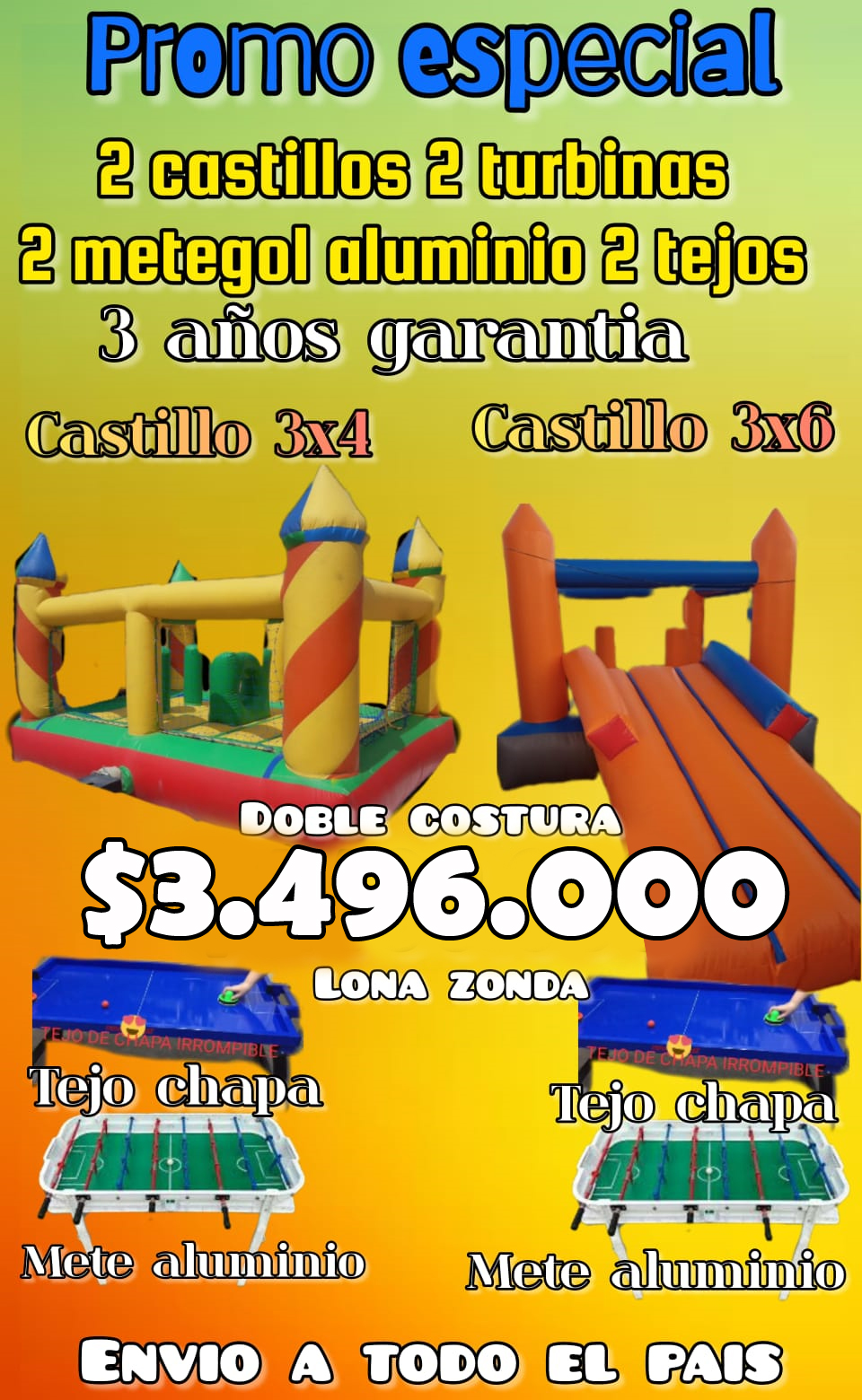 comprar inflables