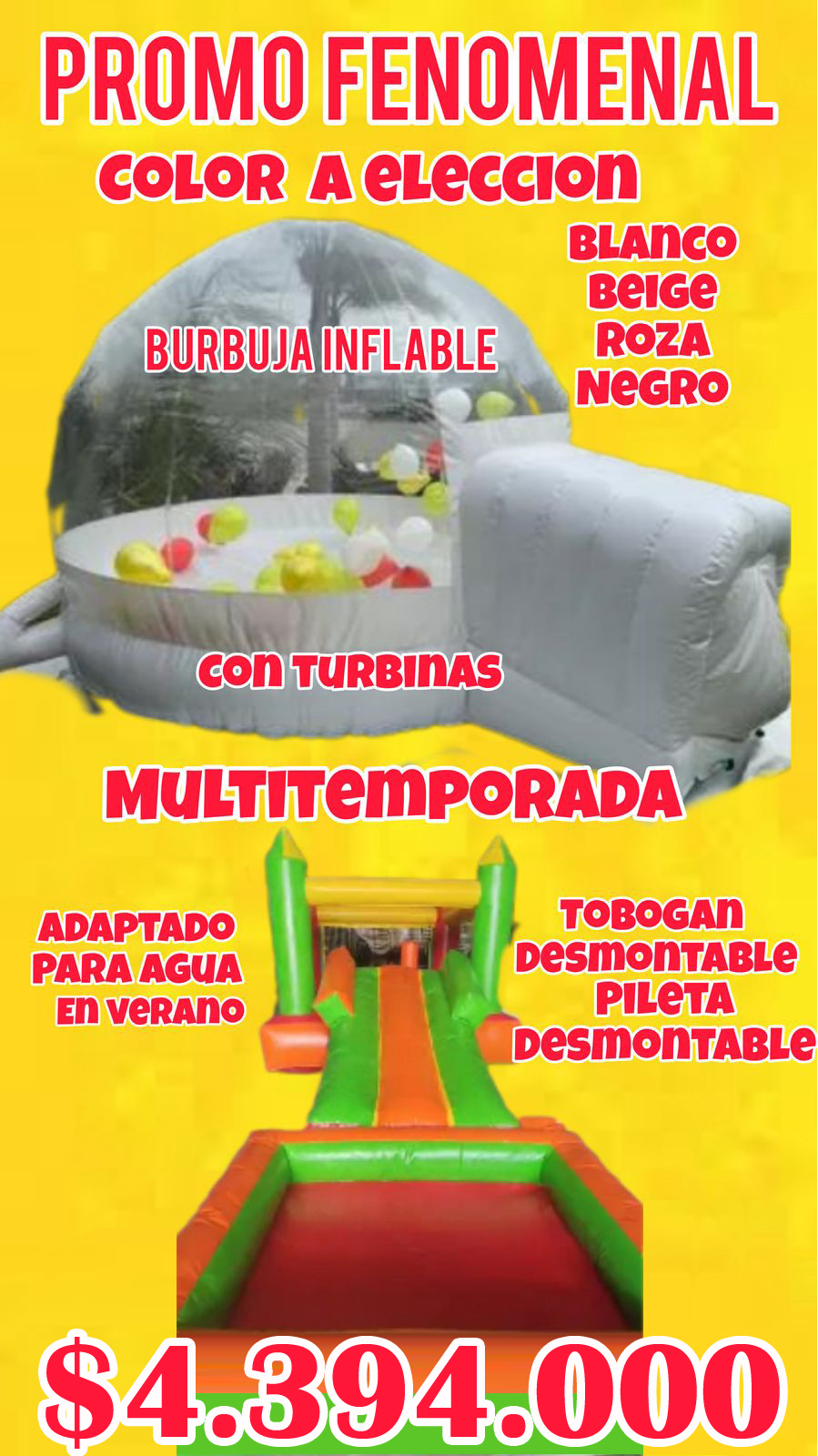 fabricantes de inflables