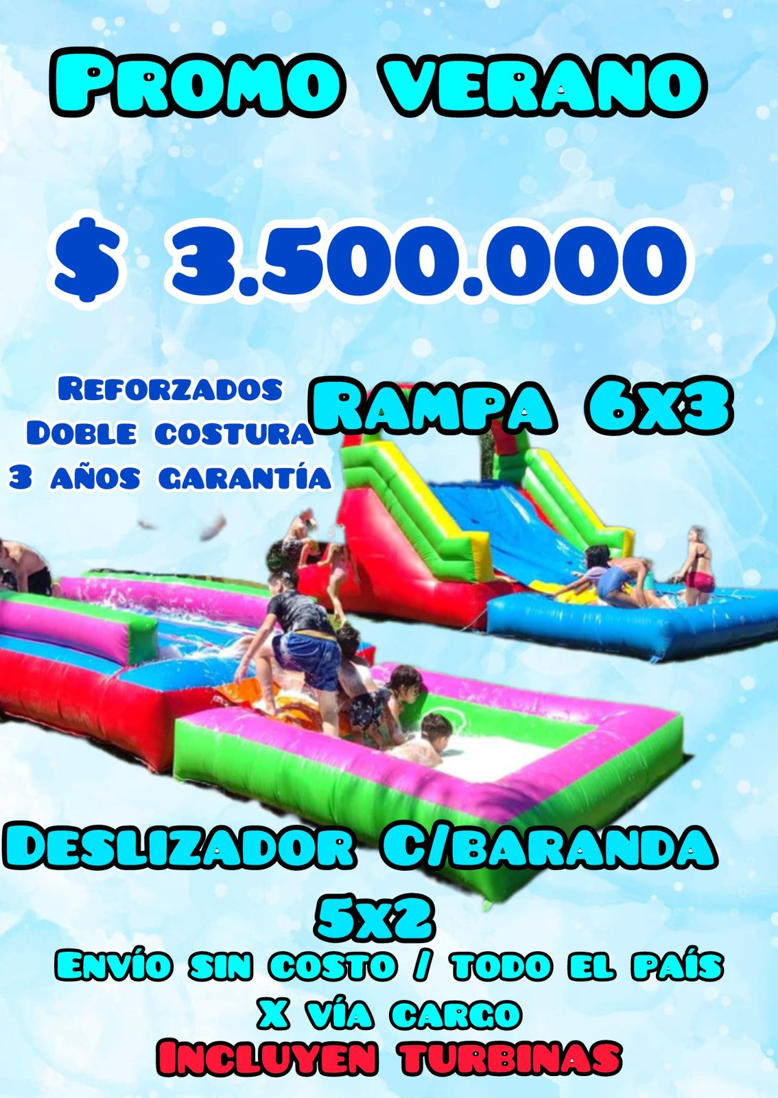 fabricantes de inflables